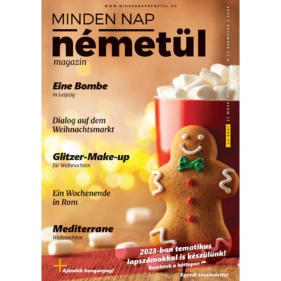Minden Nap N&amp;eacute;met&amp;uuml;l - 2022. december - 6. &amp;eacute;vfolyam 12. sz&amp;aacute;m foto