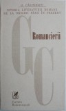 Istoria literaturii romane de la origini pana in prezent. Romancierii (1920-1930) &ndash; G. Calinescu