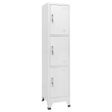 Cumpara ieftin Dulap vestiar cu 3 compartimente, 38x45x180 cm