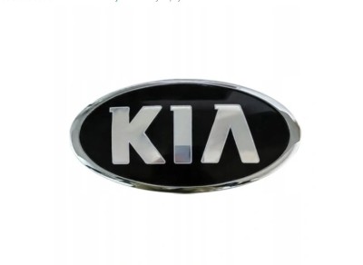 Emblema capota fata 115 mm x 58 mm 11, 5 cm 5, 8 cm fata KIA CEED, 05.2018-; OPTIMA (JF), 10.2015-; STONIC, 09.2017-; XCEED (CD), 08.2019-, original, foto