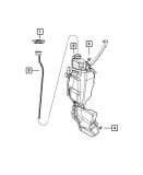 Vas de expansiune, RAM 1500/2500/3500, 2018- motor 5,7 benzina; model Eagle; cu capac,