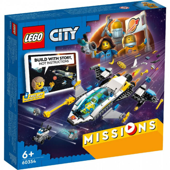 Lego city misiuni de explorare spatiala pe marte 60354