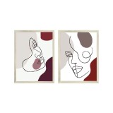 Tablou decorativ canvas, 2 piese, Abstract, 30x40 cm, ATU-085685, Oem