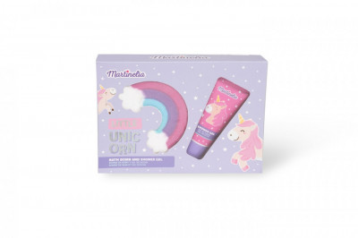 Martinelia little unicorn set crema de corp si bomba de baie foto