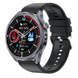 SMARTECH SmartWatch cu EKG, Ritm Cardiac, Temperatura Corporala, Nivel Oxigen, HRV, Tensiune Arteriala, Calculator, Asistent Vocal Inteligent AI, Apel
