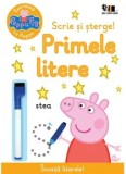 Cumpara ieftin Primele litere. Scrie si sterge! Seria Exerseaza cu Peppa/Neville Astley, Mark Baker