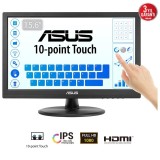 Monitor LED Asus VT169HE 15.6 inch Full HD IPS Touchscreen 60Hz 5ms HDMI Negru 3 ani Garantie