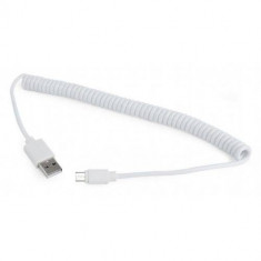 Cablu de date Gembird USB - MicroUSB 1.8m White foto