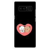 Husa compatibila cu Samsung Galaxy Note 8 Silicon Gel Tpu Model Bubu Dudu In Heart