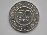 50 SEN 1961 INDONEZIA, Asia