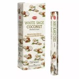 Cumpara ieftin Betisoare Parfumate - Set 120 Buc - White Sage Coconut