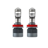 Cumpara ieftin Bec LED auto H11 3800lm 6000K alb rece Canbus set 2 bucati Cod: NL19PRO-H11