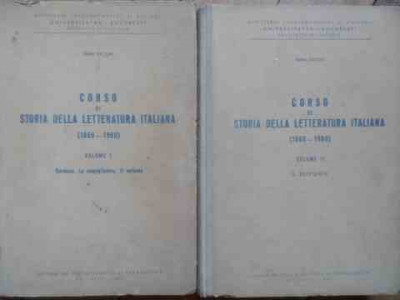 Corso Di Storia Della Letteratura Italiana 1860-1960 Vol 1- - Nina Facon ,526418 foto