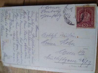 Ilustrata circulatie Imperiul AustroUngar (A) foto
