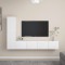 vidaXL Set dulapuri TV, 4 piese, alb, PAL