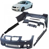 Kit caroserie sport bara fata fuste laterale potrivit pentru 3 Series BMW E92 E93 10-13 Facelift LCI Performance AutoTuning