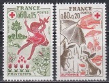 Franta 1975 - Crucea Rosie , MNH, Nestampilat