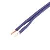 Cablu audio, 2 RCA, 3mm, albastru, rola 100m - 402234