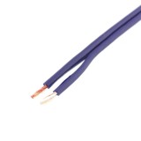 Cablu audio, 2 RCA, 3mm, albastru, rola 100m - 402234