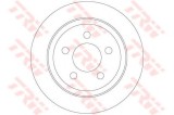 Disc frana JEEP WRANGLER II (TJ) (1996 - 2008) TRW DF6386