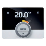 Termostat ambiental cu fir, programabil, modulant, conectare internet Wi-Fi, Baxi MAGO + GTW16, OpenTherm