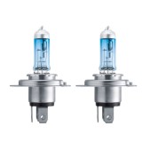 Pachet 2 Becuri Far H4 60 55W 12V White Vision Ultra Philips (Blister)
