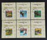 INS.COMORE-ANIMALE RARE-SERIE 6 COLITE D.L. -Obliterate.-ICO 183A, Africa, Fauna