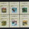 INS.COMORE-ANIMALE RARE-SERIE 6 COLITE D.L. -Obliterate.-ICO 183A
