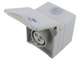Conector alimentare AC trifazat 16A 415VAC IP44 PCE