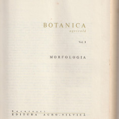 AL. BUIA, ST. PETERFI - BOTANICA AGRICOLA ( 2 VOLUME )