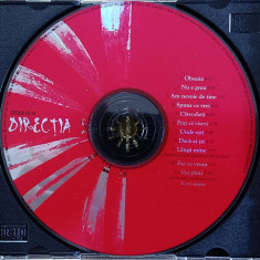 CD audio cu muzica romaneasca ,rock, Directia 5, fără copertă