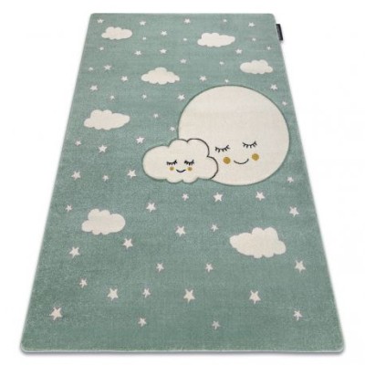 Covor PETIT MOON stele, nori verde, 140x190 cm foto