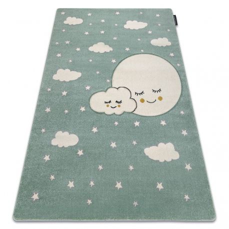 Covor PETIT MOON stele, nori verde, 140x190 cm