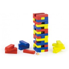 Turn de Echilibru din Lemn VIGA , Joc Montessori Educativ pentru Copii, Dezvolta Concentrarea si Coordonarea
