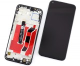 Display Huawei Nova 6 SE cu Rama Black Negru