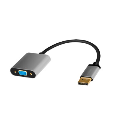 CABLU video LOGILINK, DisplayPort (T) la DisplayPort (T) 1.4, 1m, conectori auriti, rezolutie maxima 8K (7680 x 4320) la 60 Hz, aluminiu, triplu ecran foto