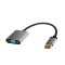 CABLU video LOGILINK, DisplayPort (T) la DisplayPort (T) 1.4, 1m, conectori auriti, rezolutie maxima 8K (7680 x 4320) la 60 Hz, aluminiu, triplu ecran