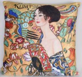 Perna decorativa Art Nouveau &quot;Lady with fan&quot; han023-8004