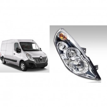 Far dreapta cu reglaj electric Renault Master, Opel Movano foto