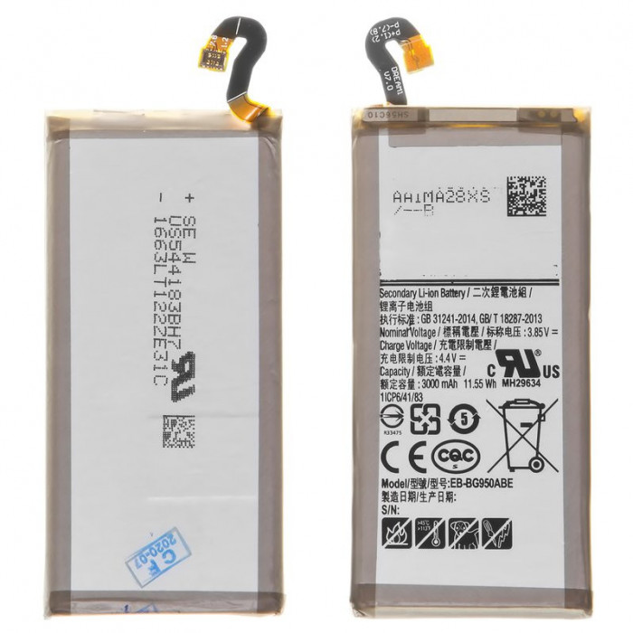 Acumulator pentru Samsung Galaxy S8, EB-BG950ABE/ABA, 3300 mAh