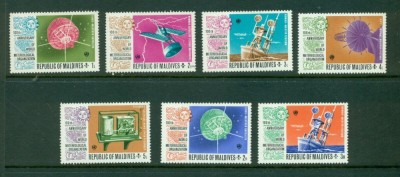 MALDIVE, SPACE - SERIE COMPLETĂ MNH foto