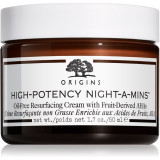 Origins High-Potency Night-A-Mins&trade; Oil-Free Resurfacing Gel Cream With Fruit-Derived AHAs cremă regeneratoare de noapte, pentru refacerea densității p