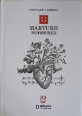 FESTIVALUL INTERNATIONAL DE TEATRU DE LA SIBIU. MARTURII. EDITIE BILINGVA ROMANA - ENGLEZA-CONSTANTIN CHIRI-253404
