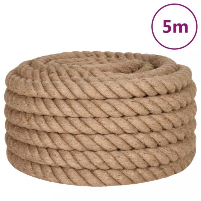Funie de iuta 5 m lungime, 36 mm grosime