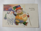 FELICITARE DE ANUL NOU PUNGA CU BANI TRIFOI