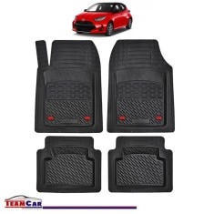 Covorașe Auto TeamCar&reg; Tip Tăviță Compatibile Toyota Yaris XP210 (2020&ndash;prezent) - Hatchback