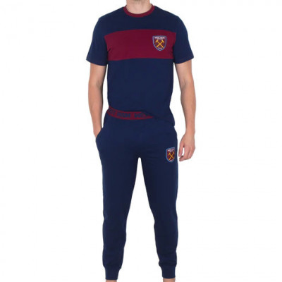 West Ham United pijamale de bărbați Long navy - XXL foto