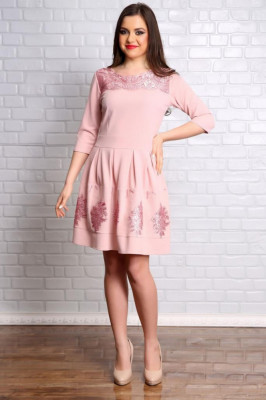 Rochie Eleganta Lia Roz Floral - 44Marimea foto