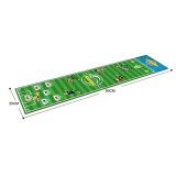 Joc Interactiv, Cyrax, Covor de Fotbal 90 x 20 cm, 1-4 Jucatori, +5 Ani, 6 Mingi Incluse, Verde