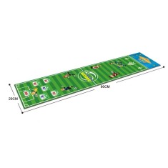 Joc Interactiv, Cyrax, Covor de Fotbal 90 x 20 cm, 1-4 Jucatori, +5 Ani, 6 Mingi Incluse, Verde foto